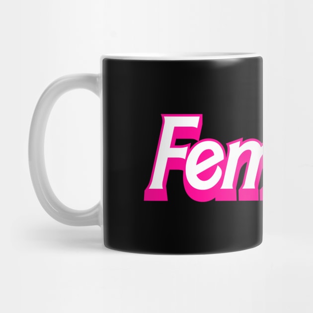 Feminist Logo Parody Gift For Girls by BoggsNicolas